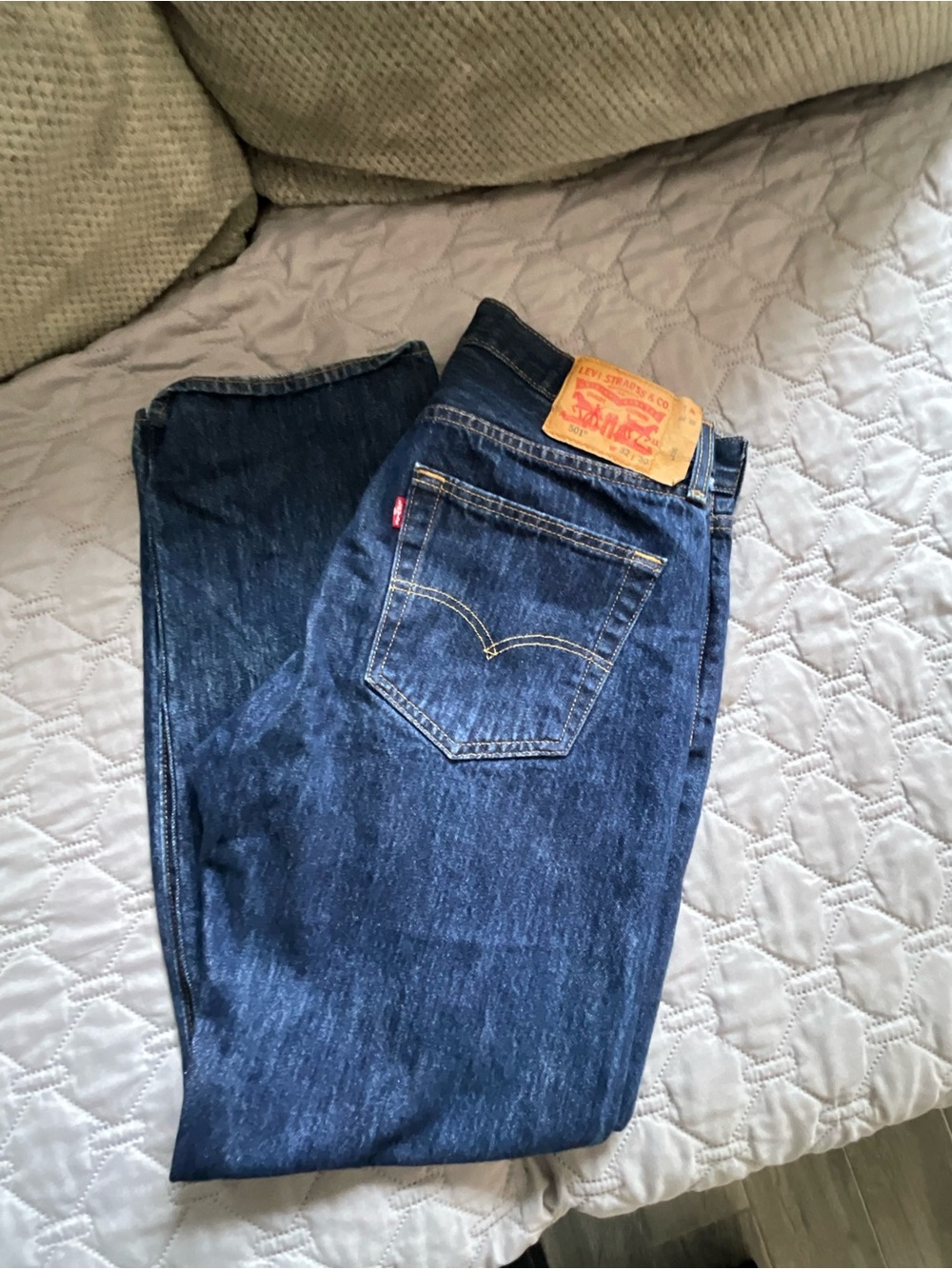 Levi's Men's Indigo Straight Leg Jeans